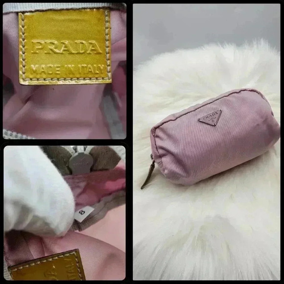 Prada Pink Nylon Clutch Pouch - Picture 14 of 14